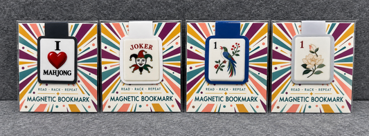 Tile Themed Magnetic Bookmarks