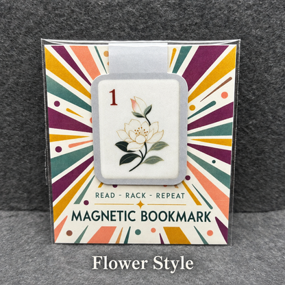Tile Themed Magnetic Bookmarks