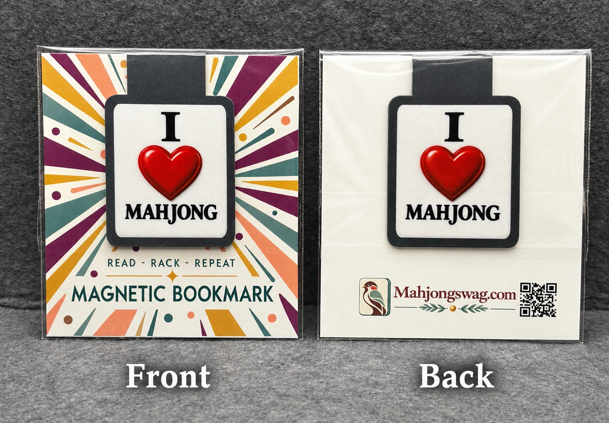 Tile Themed Magnetic Bookmarks