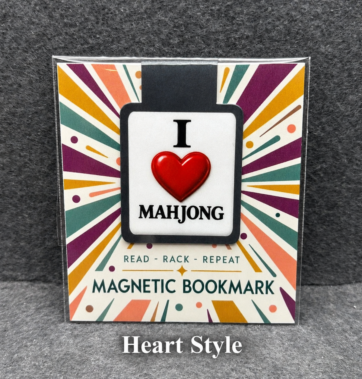 Tile Themed Magnetic Bookmarks