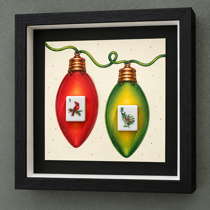 Holiday Mahjong Tile Art Collection