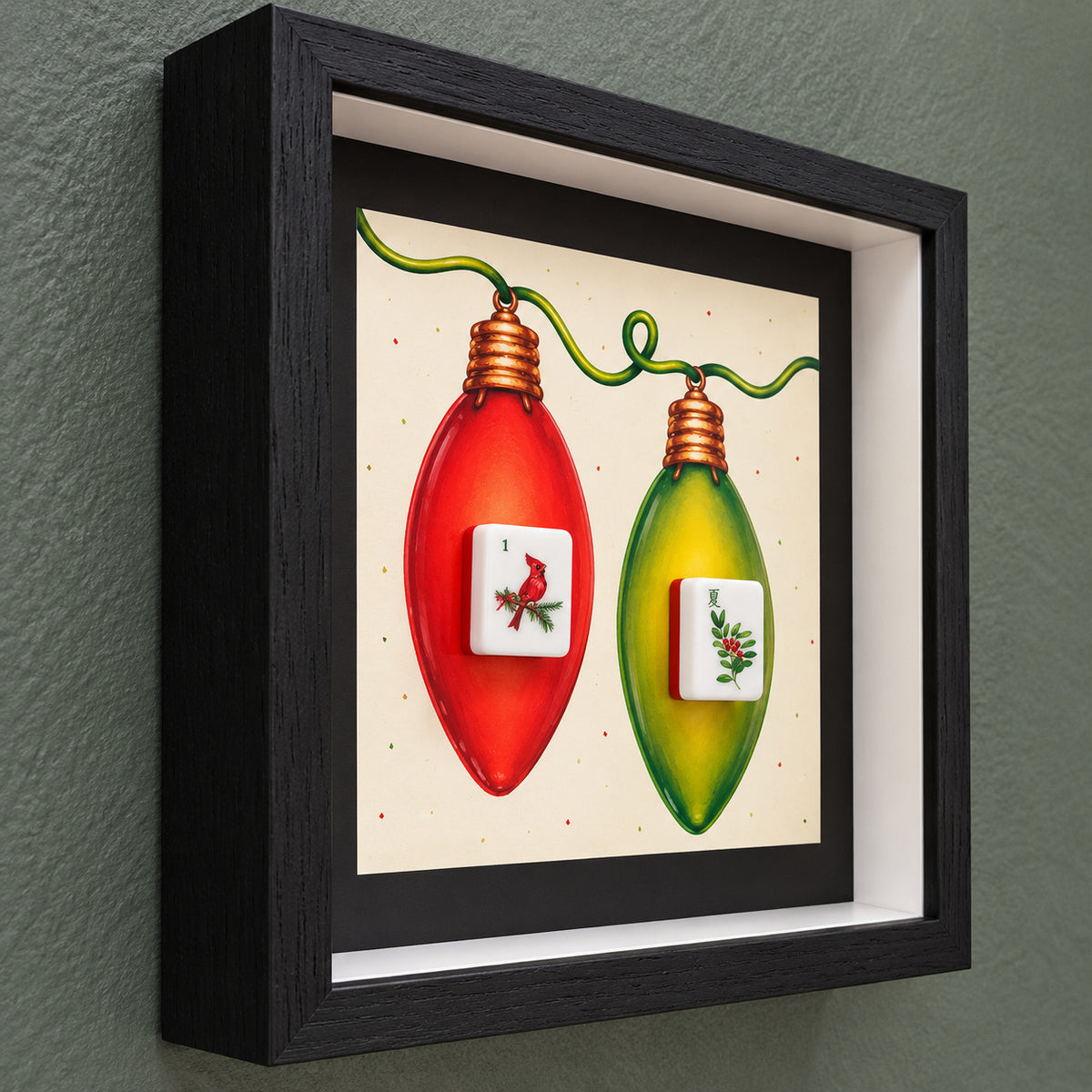 Holiday Mahjong Tile Art Collection