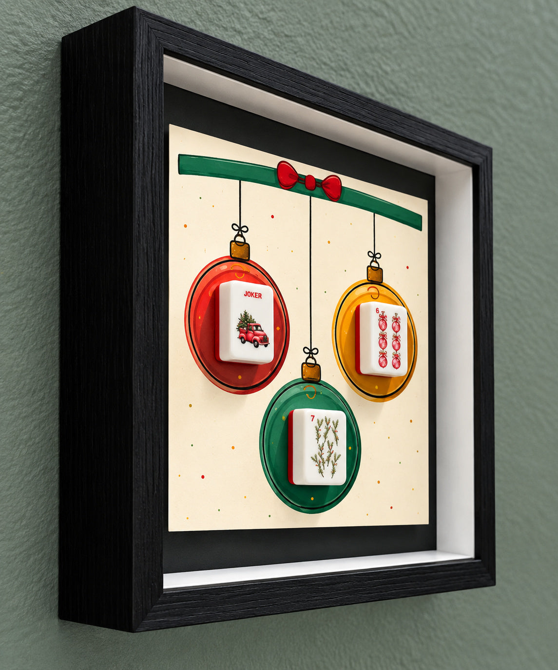 Holiday Mahjong Tile Art Collection