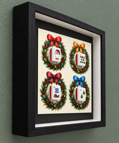 Holiday Mahjong Tile Art Collection