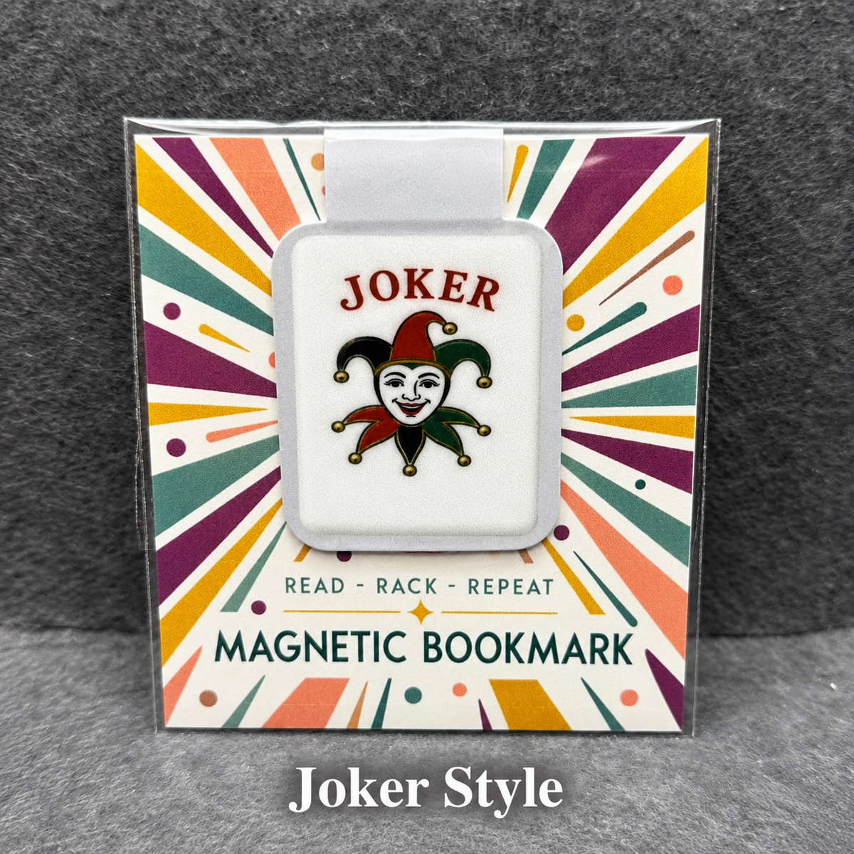 Tile Themed Magnetic Bookmarks