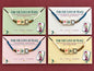 "For the Love of Mahj"  Bracelets 4-Pack