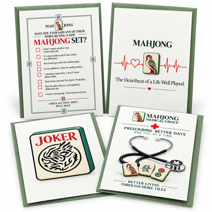 Mahjong Greeting Cards - Just for fun!