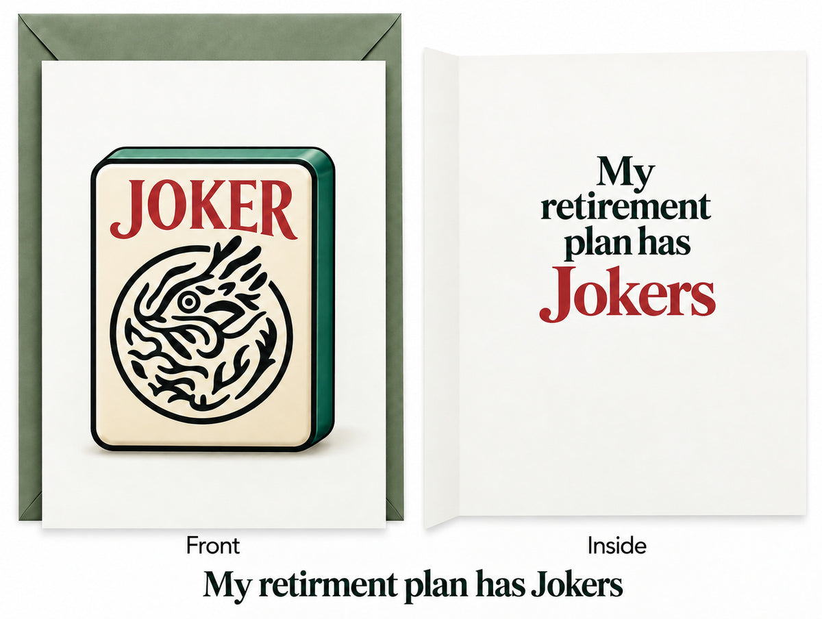 Mahjong Greeting Cards - Just for fun!