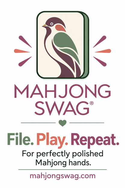 Mahjong Themed Nail Files (Emery Boards)