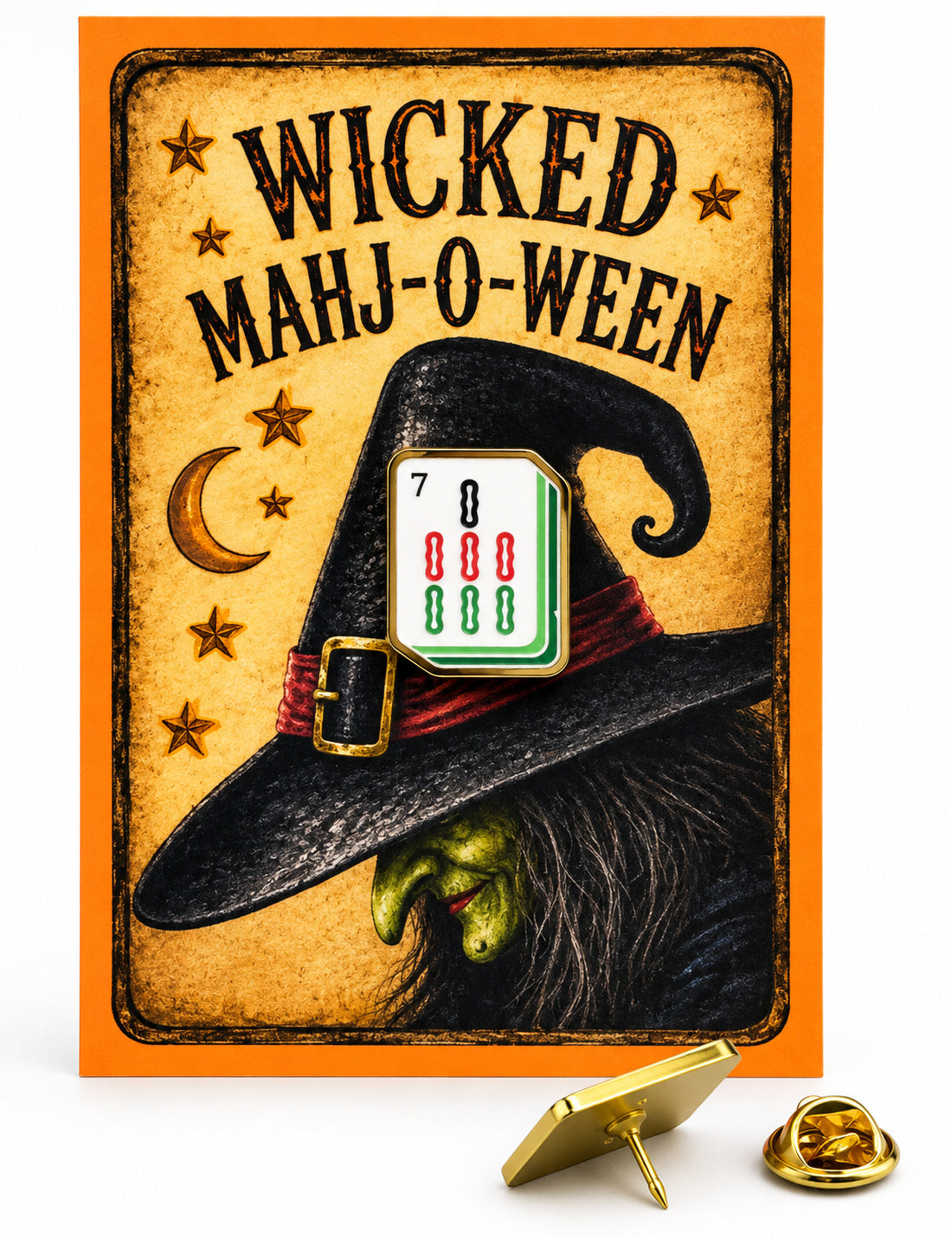 Mahjong Halloween Art Collection (3 framed pieces)