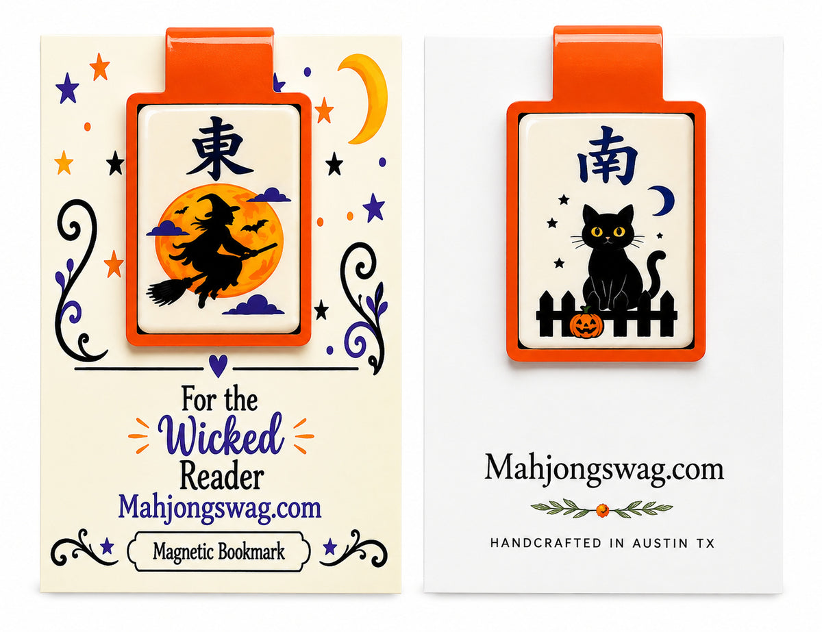 Mahjong Art 5" x 5" Witch Hand