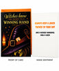 Mahjong Halloween Cards "Wicked Mahj-O-Ween" (4 pack)