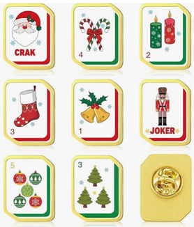 Holiday Enamel Pins